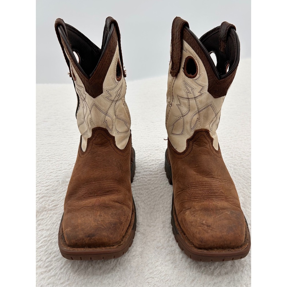 Rocky Kids 8 Inch Pull On Legacy 32 Western Boots Brown White  Size 2M
Rodeo
